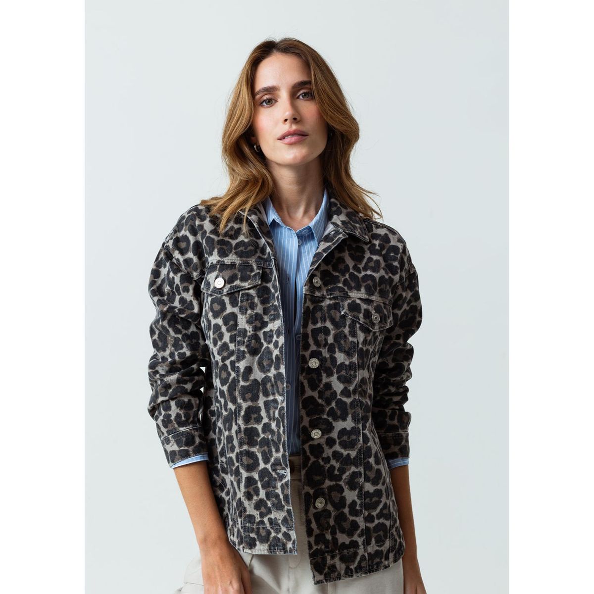 NAF NAF - Casaca 100% Algodón Mujer Naf Naf