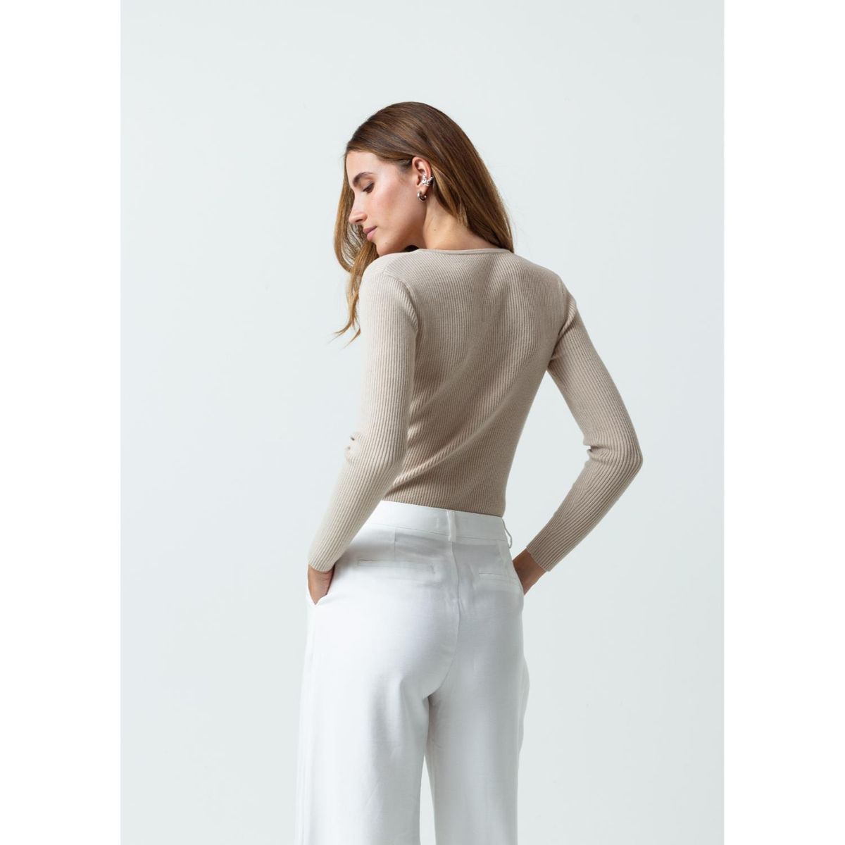 NAF NAF - Chompa Casual Mujer Naf Naf