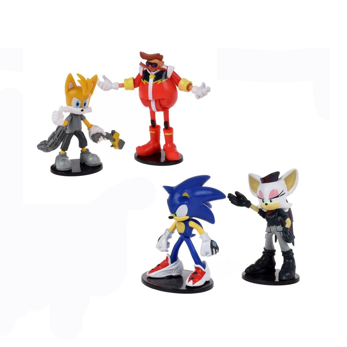SONIC - Pack de 4 Figuras Sonic