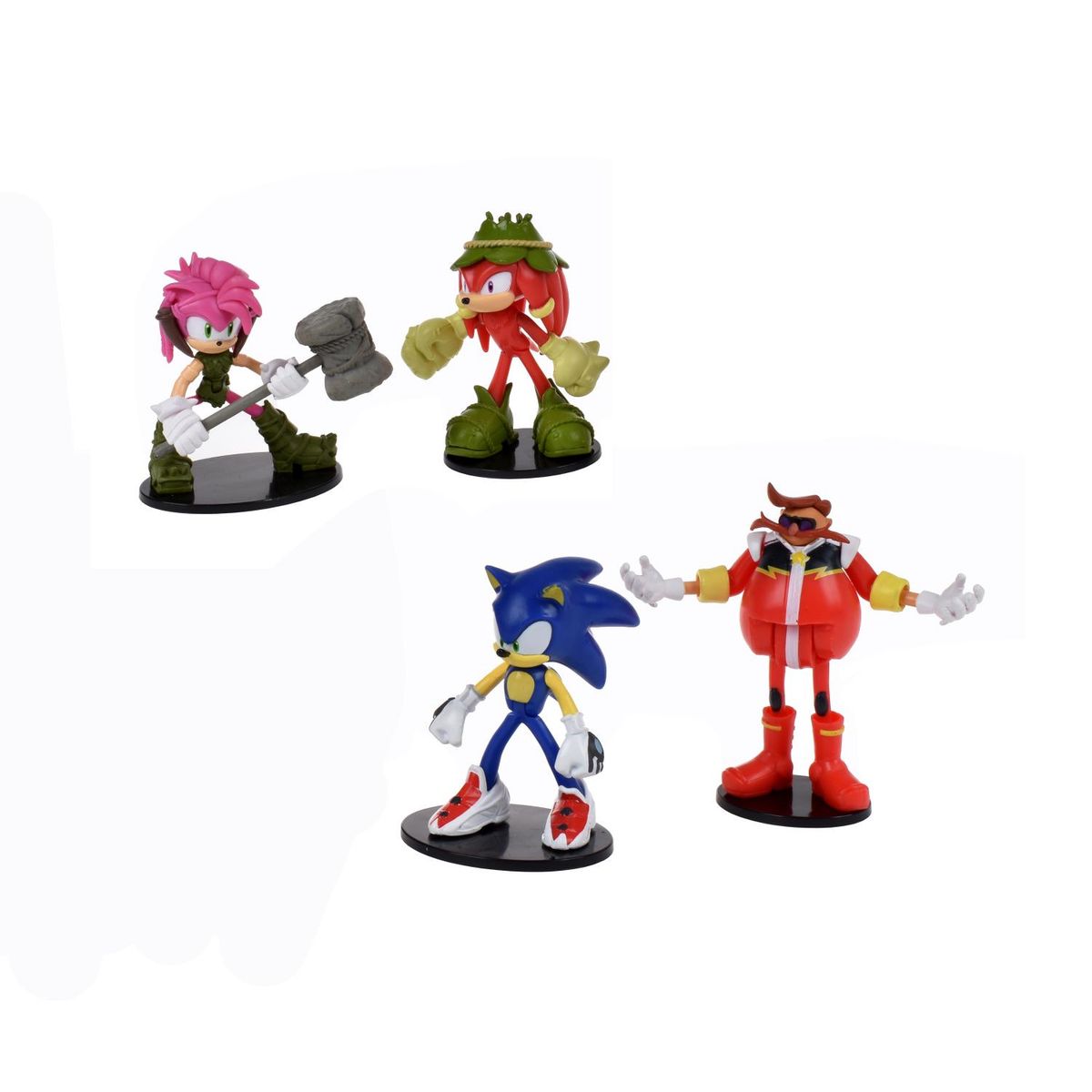 SONIC - Pack de 4 Figuras Sonic