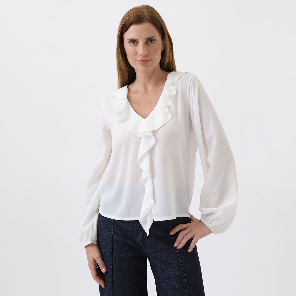 APOLOGY - Blusa Manga Larga Casual Mujer Apology