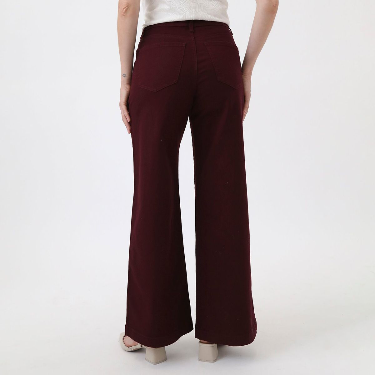 APOLOGY - Pantalón Recto Algodón Mujer Apology