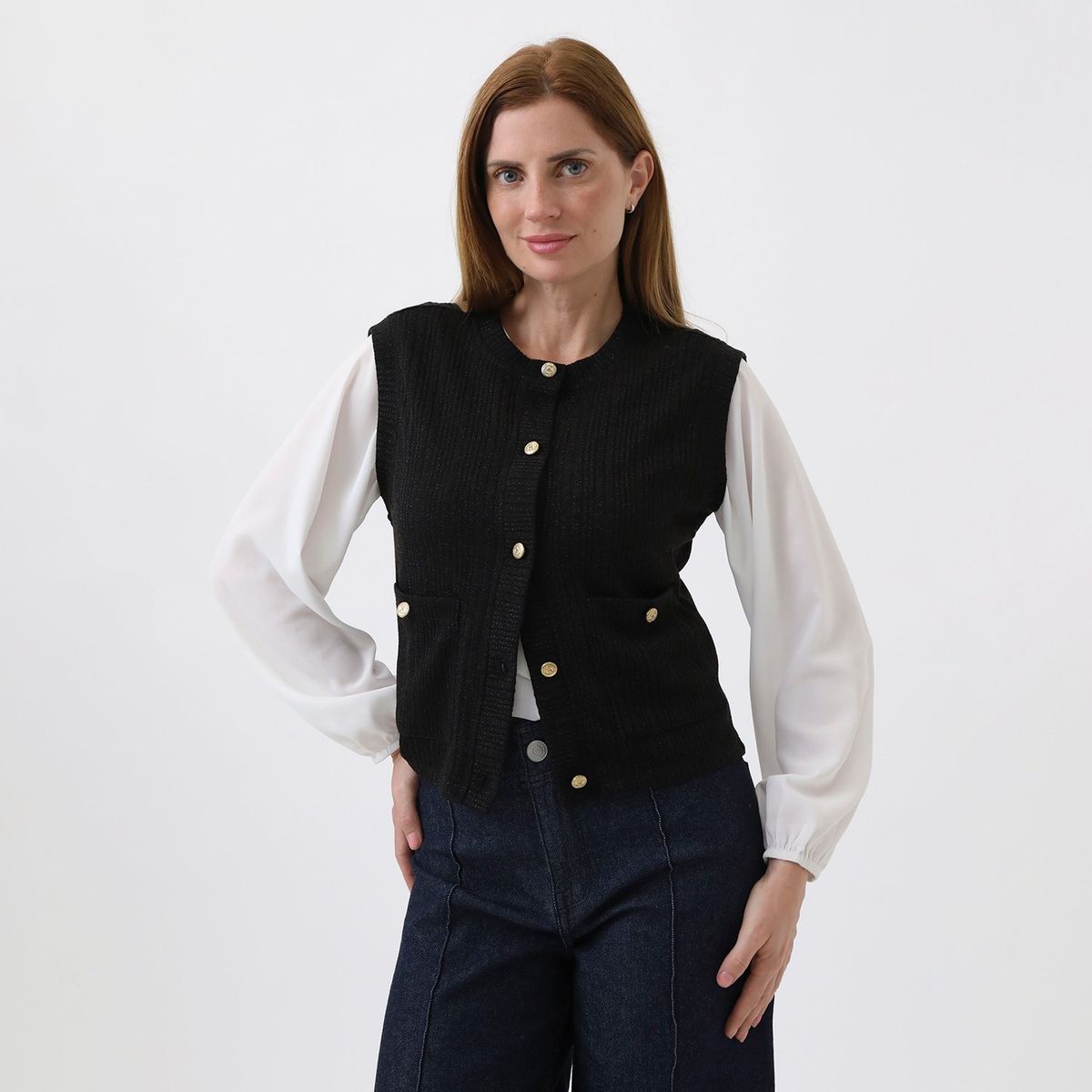 APOLOGY - Blusa Manga Corta Casual Mujer Apology