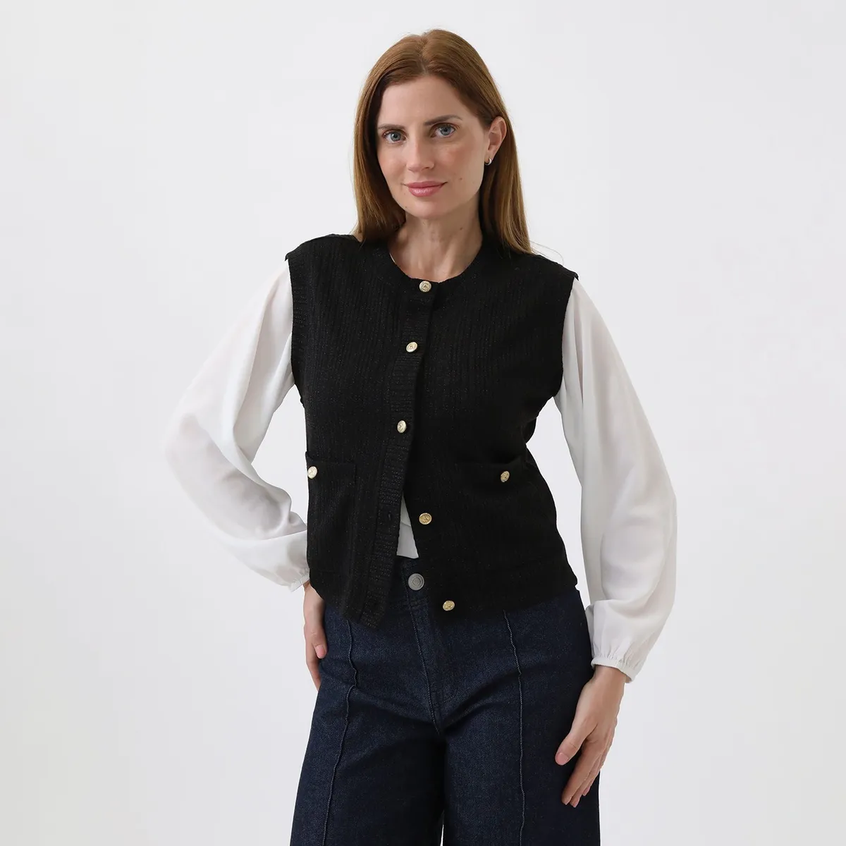 APOLOGY - Blusa Manga Corta Casual Mujer Apology