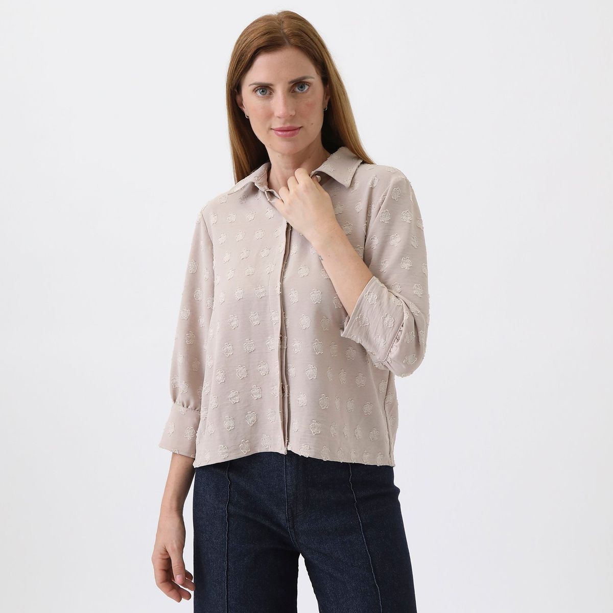 APOLOGY - Blusa Manga Larga Casual Mujer Apology