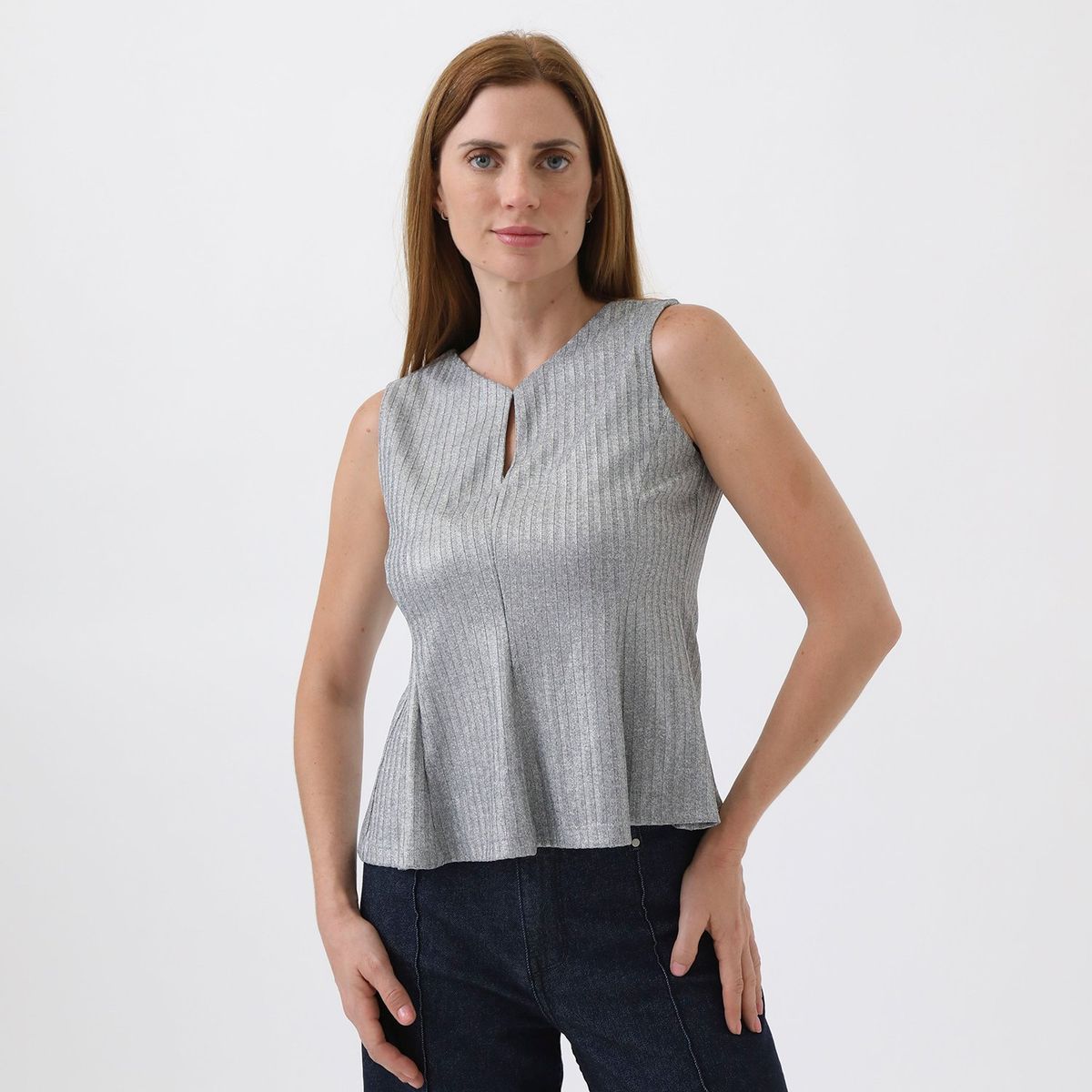 APOLOGY - Blusa Sin Mangas Casual Mujer Apology