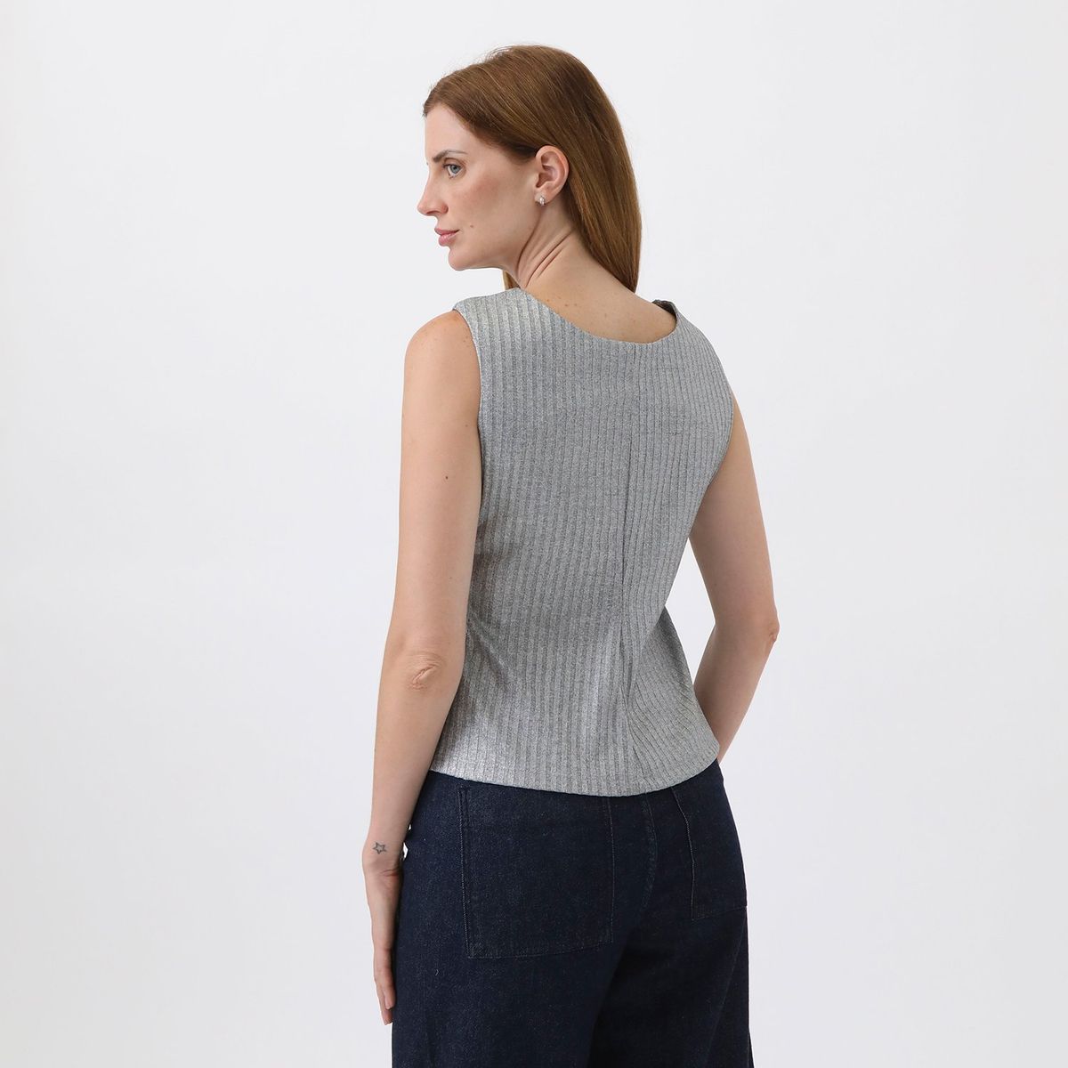 APOLOGY - Blusa Sin Mangas Casual Mujer Apology