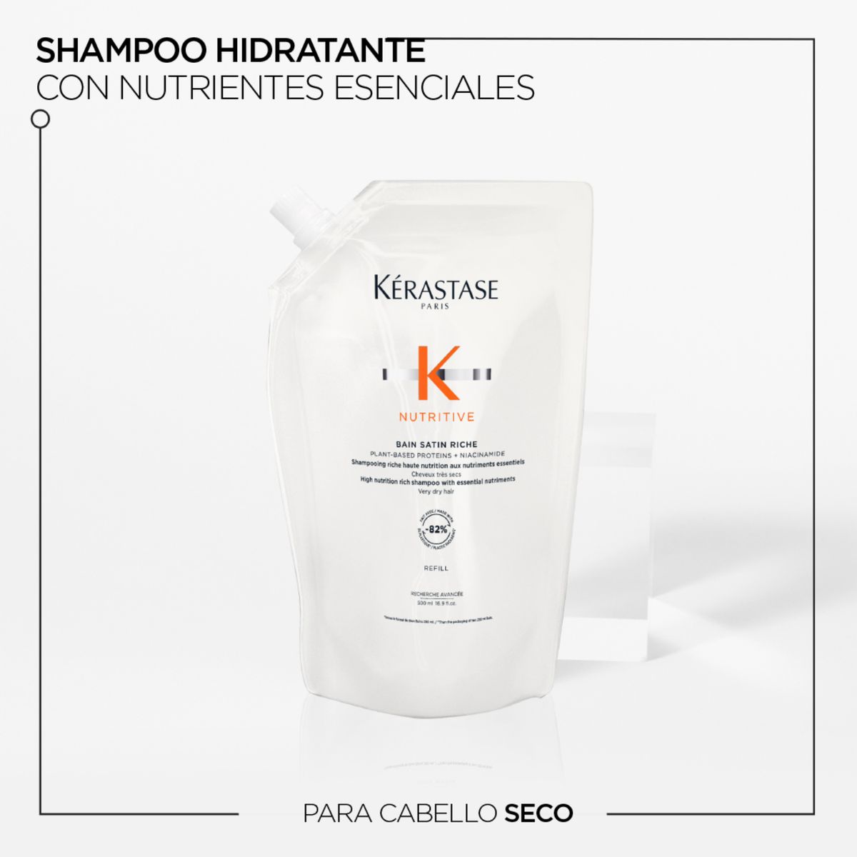 KERASTASE - Shampoo refill Nutritive Kerastase 500ml