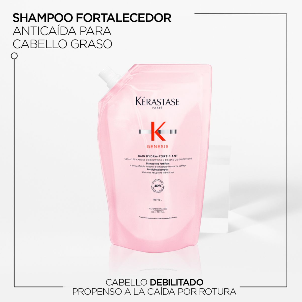 KERASTASE - Shampoo refill Genesis Kerastase 500ml
