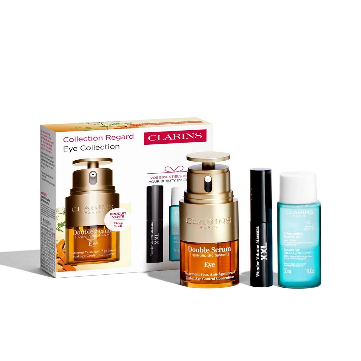 CLARINS - Set Double Serum Eye 20ml + Minis Clarins