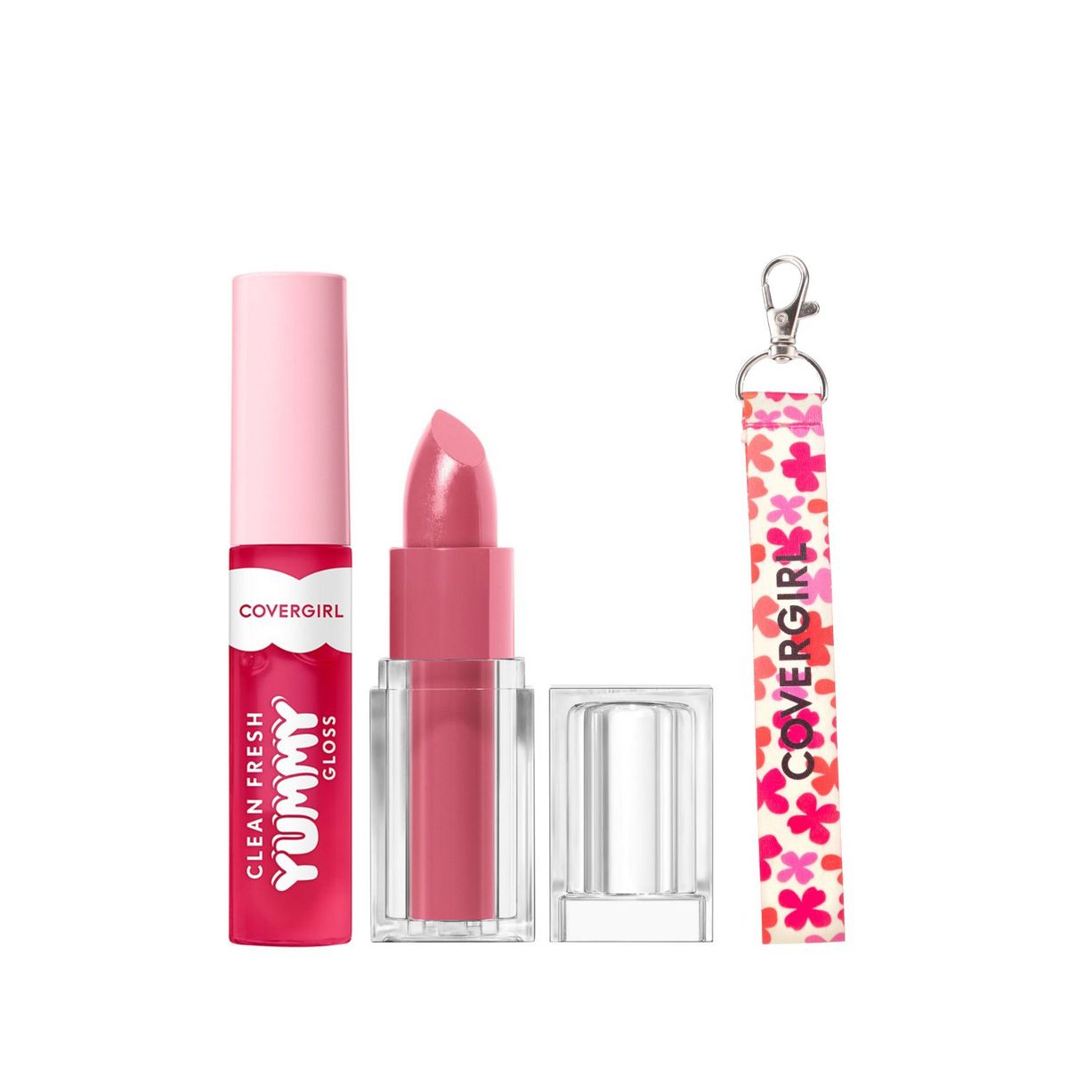 COVERGIRL - Set Labial Clean Lip Color Sunny Days + Yummy Gloss You're Just Jelly