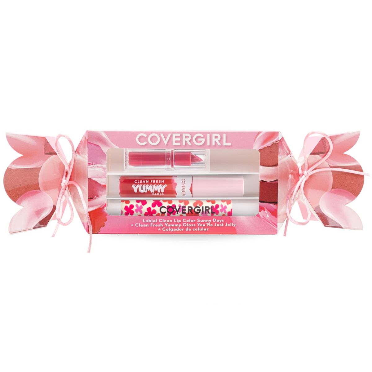COVERGIRL - Set Labial Clean Lip Color Sunny Days + Yummy Gloss You're Just Jelly