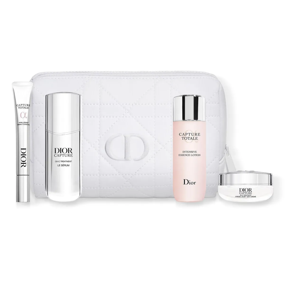 DIOR - Set Dior Capture Totale Serum 30ml + Creme 15ml + Lotion 50ml + Hyalushot + Neceser