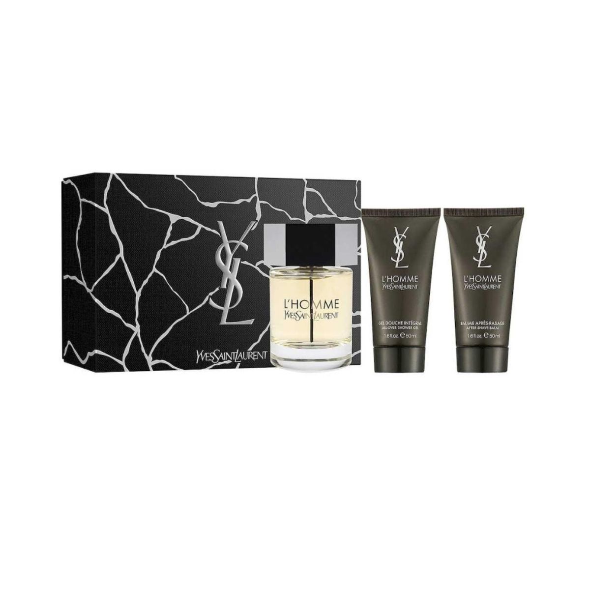 YVES SAINT LAURENT - Estuche L Homme Edt 100 Ml + Shower Gel 50 Ml + Abs 50 Ml Hombre