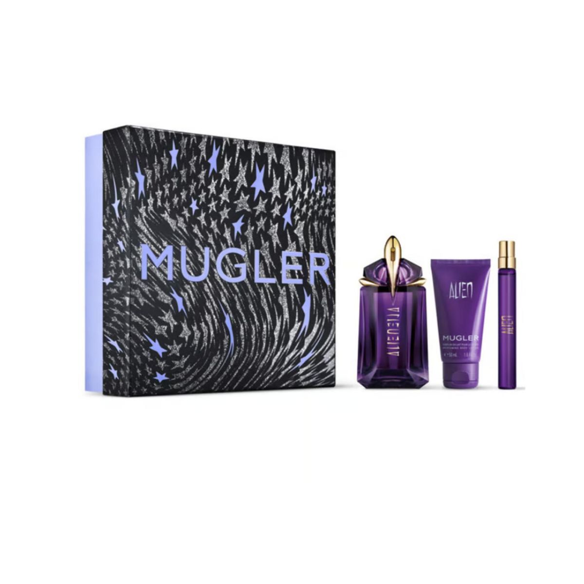 MUGLER - Estuche Alien Edp 60 Ml + Body Lotion 50 Ml + 10 Ml Mujer
