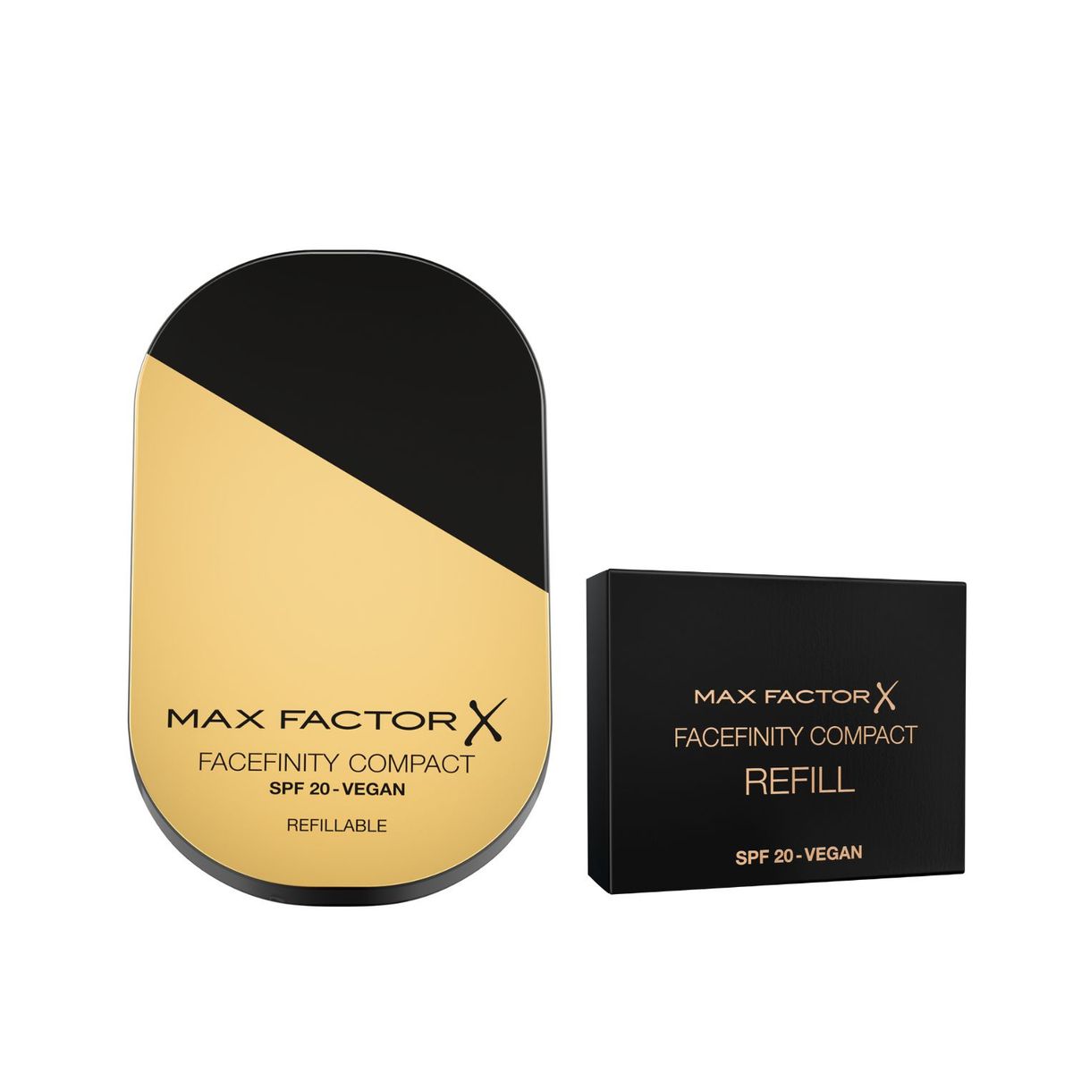 MAX FACTOR - Set Polvo Compacto Facefinity Natural Rose + Refill + Vincha