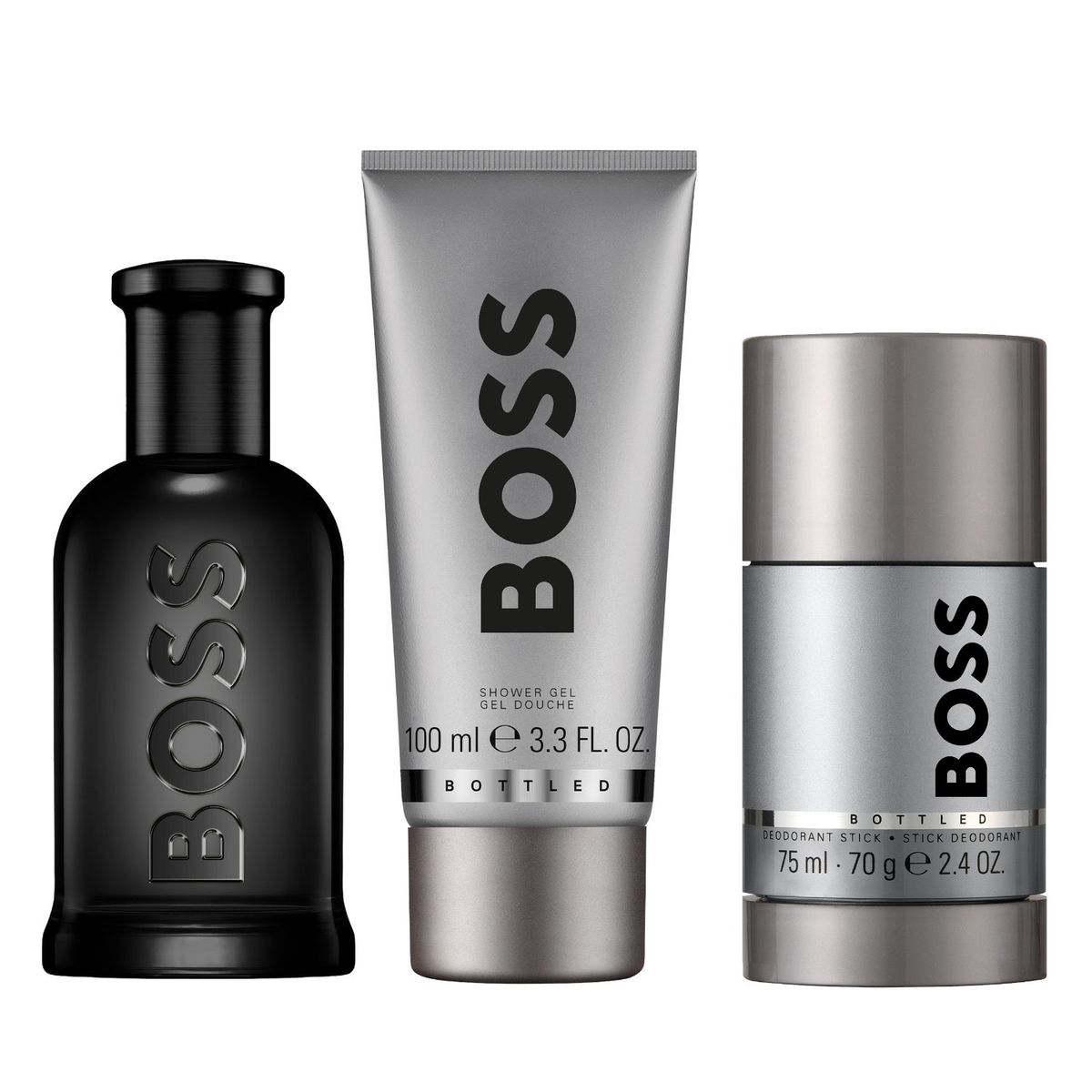 HUGO BOSS - Set Boss Bottled Parfum Hombre 100ml