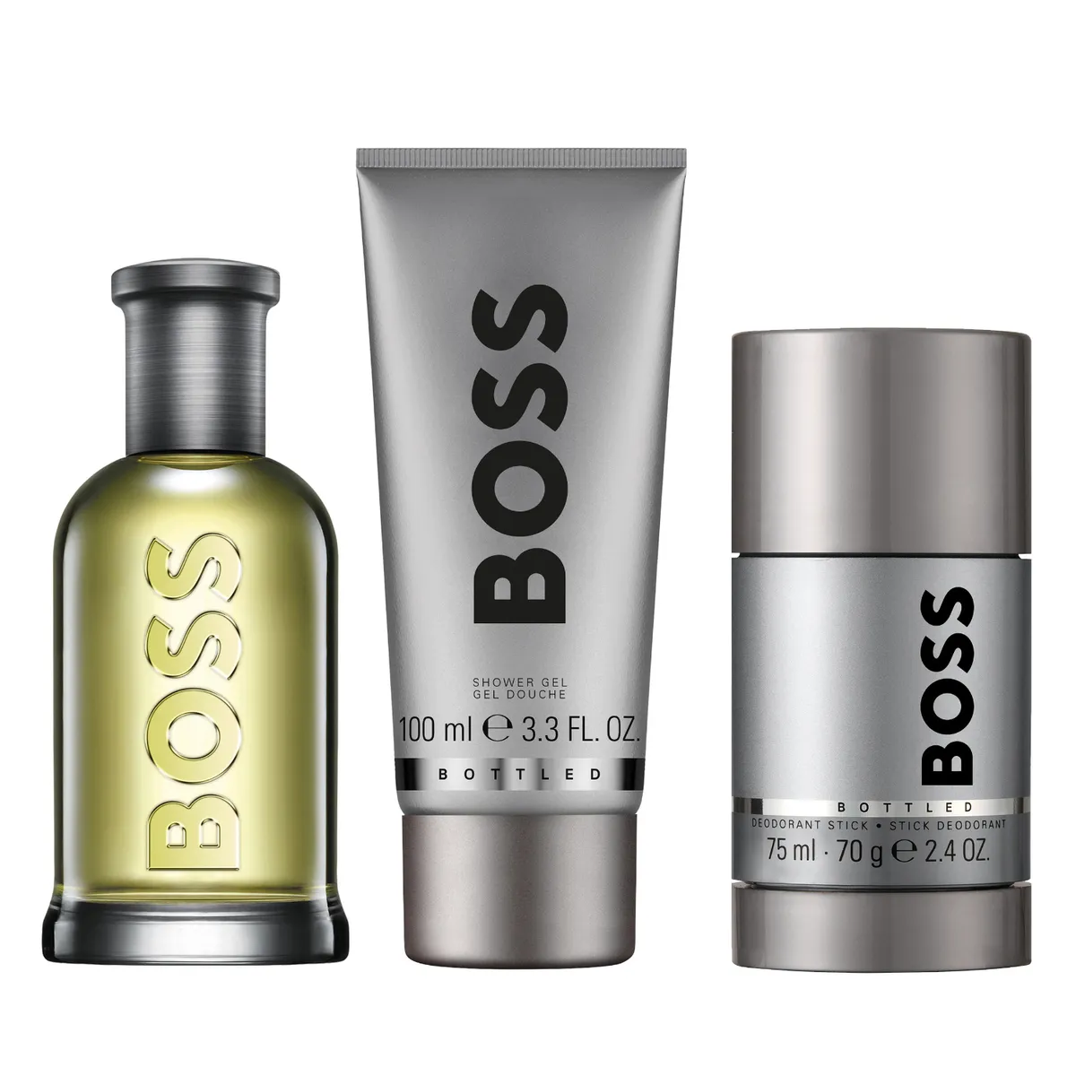 HUGO BOSS - Set Boss Bottled Eau De Toilette Hombre 100ml