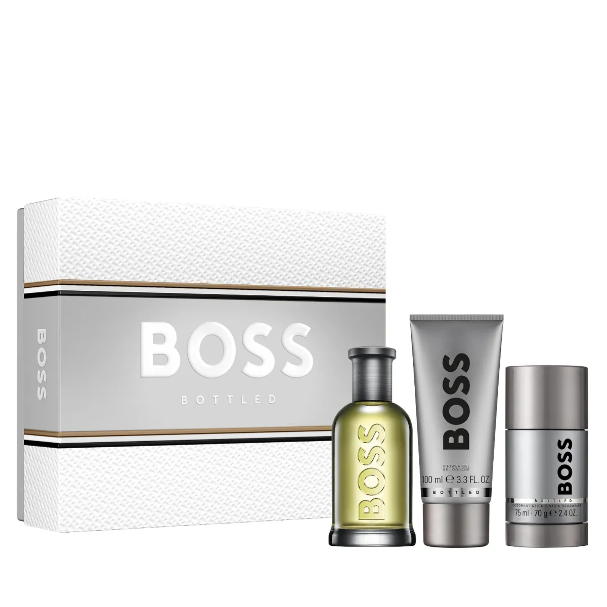 HUGO BOSS - Set Boss Bottled Eau De Toilette Hombre 100ml
