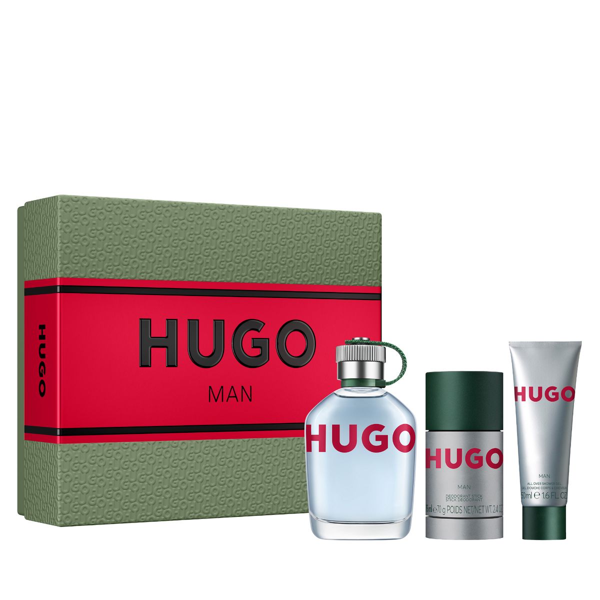 HUGO BOSS - Set Hugo Man Eau De Toilette Hombre 125ml