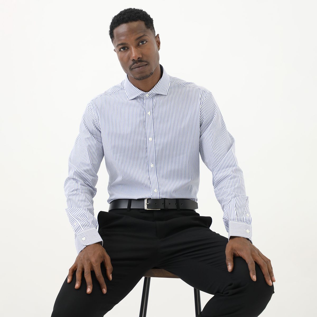 WOLF&HANK - Camisa Casual Hombre Wolf&hank