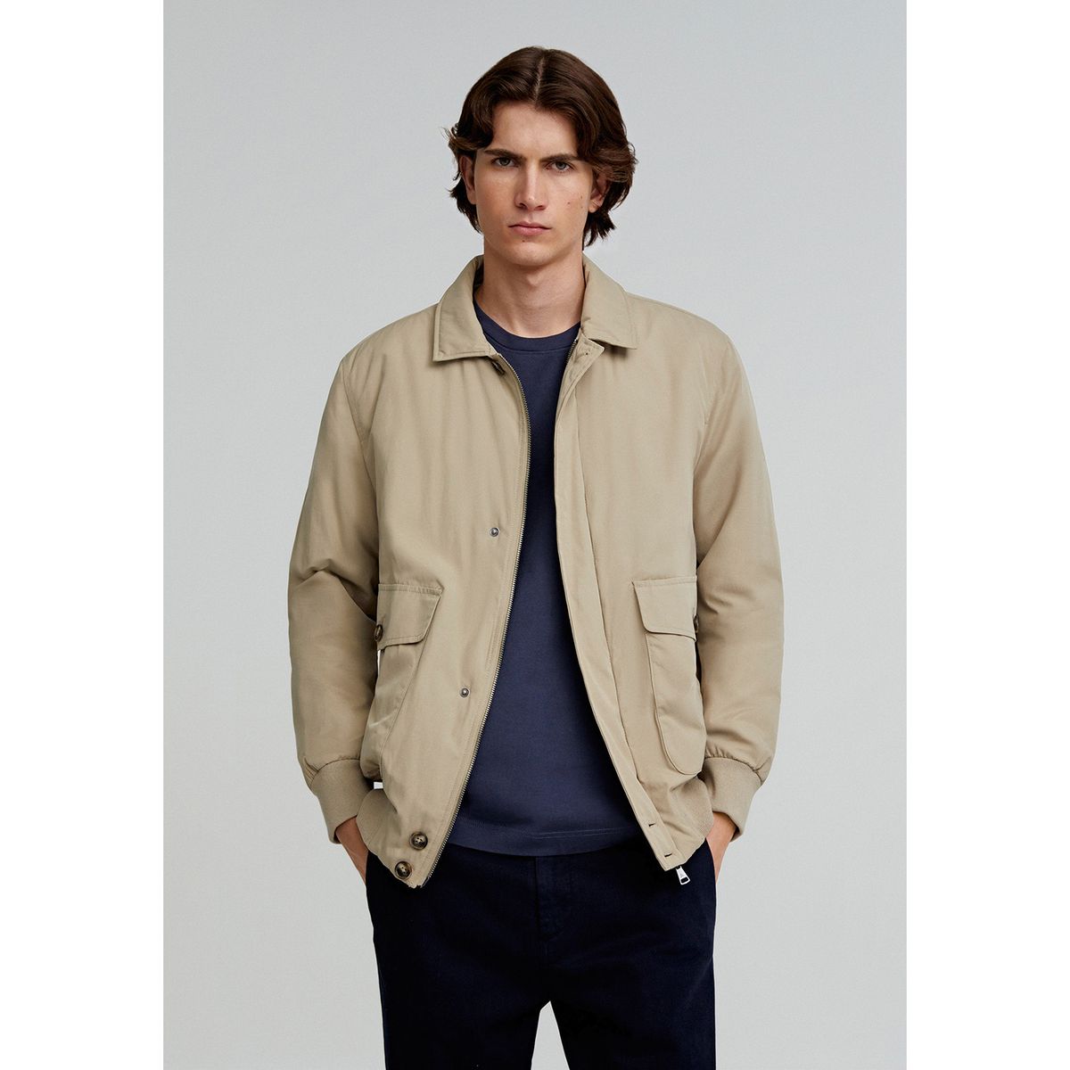 SCALPERS - Casaca Bomber Bolsillos Hombre Scalpers