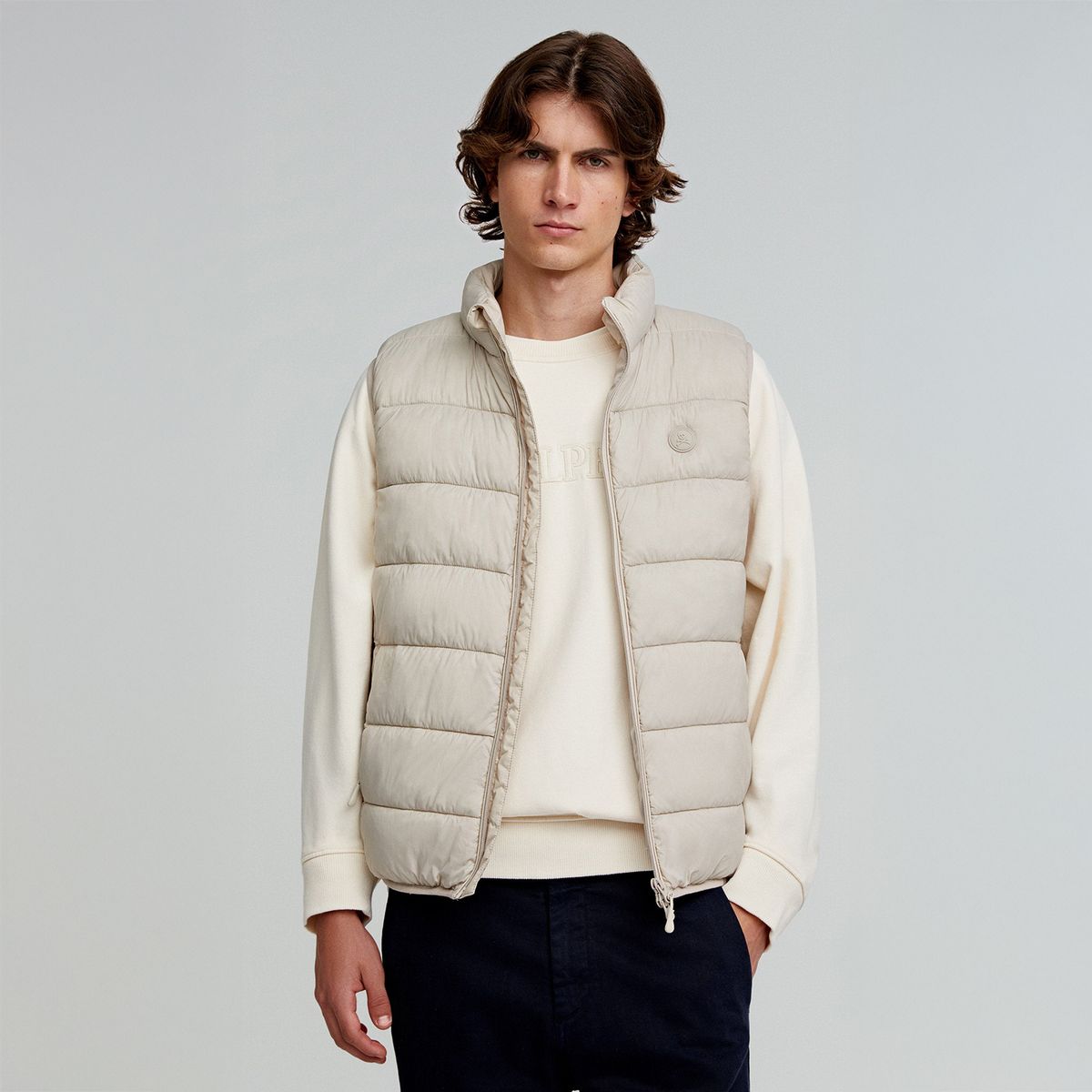 SCALPERS - Chaleco Acolchado Calavera Hombre Scalpers