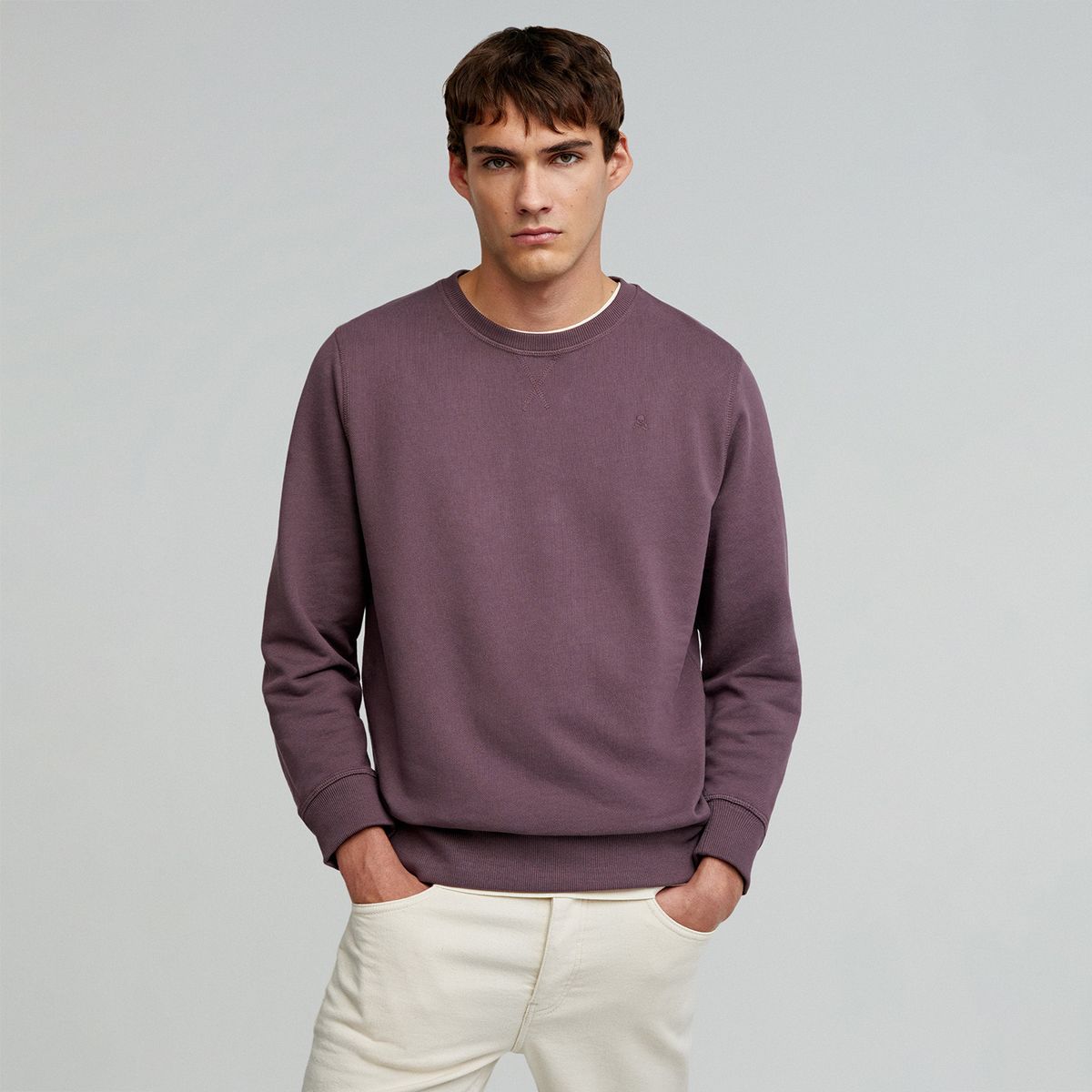 SCALPERS - Sudadera Calavera Bordada Hombre Scalpers