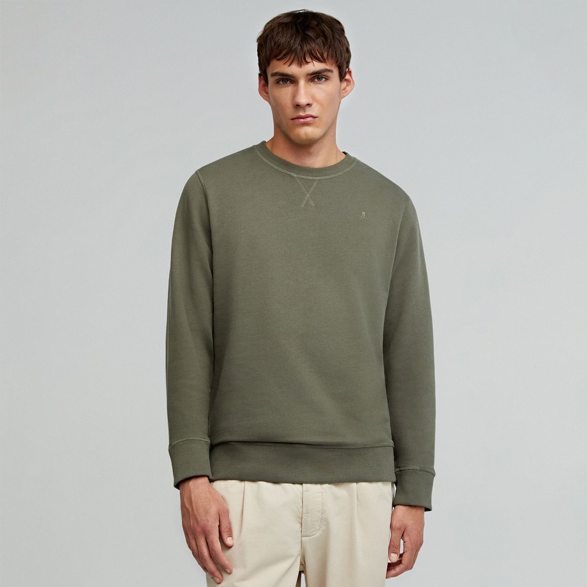 SCALPERS - Sudadera Calavera Bordada Hombre Scalpers