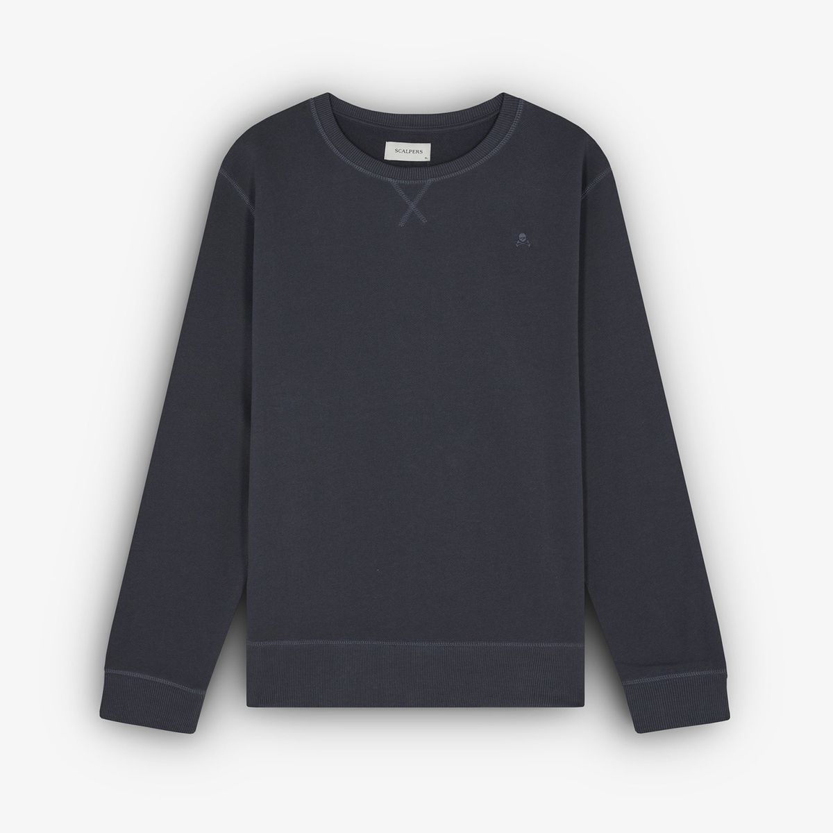 SCALPERS - Sudadera Calavera Bordada Hombre Scalpers