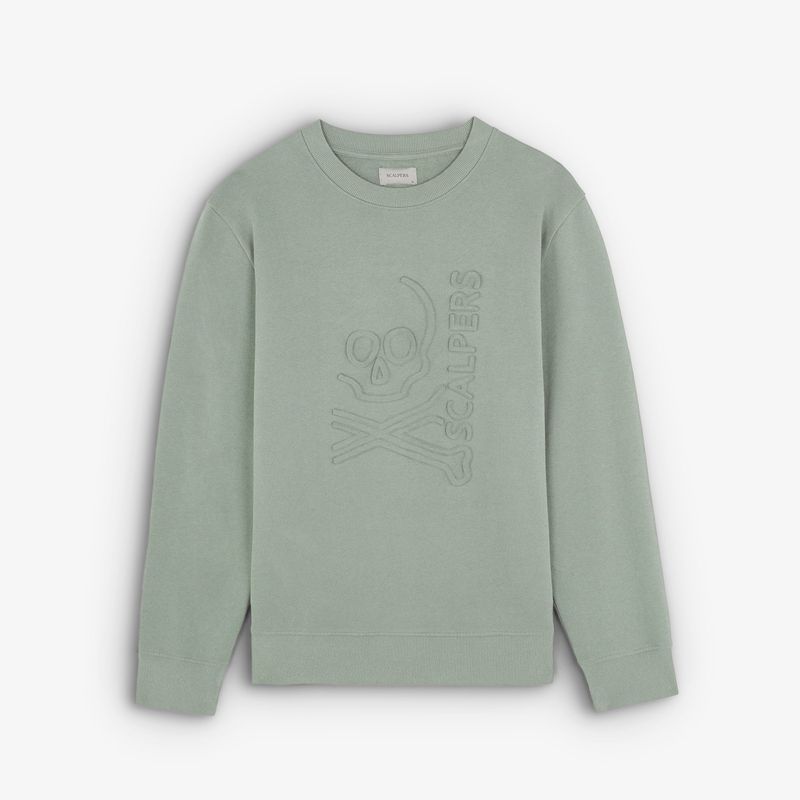 SCALPERS - Sudadera Logo Relieve Hombre Scalpers