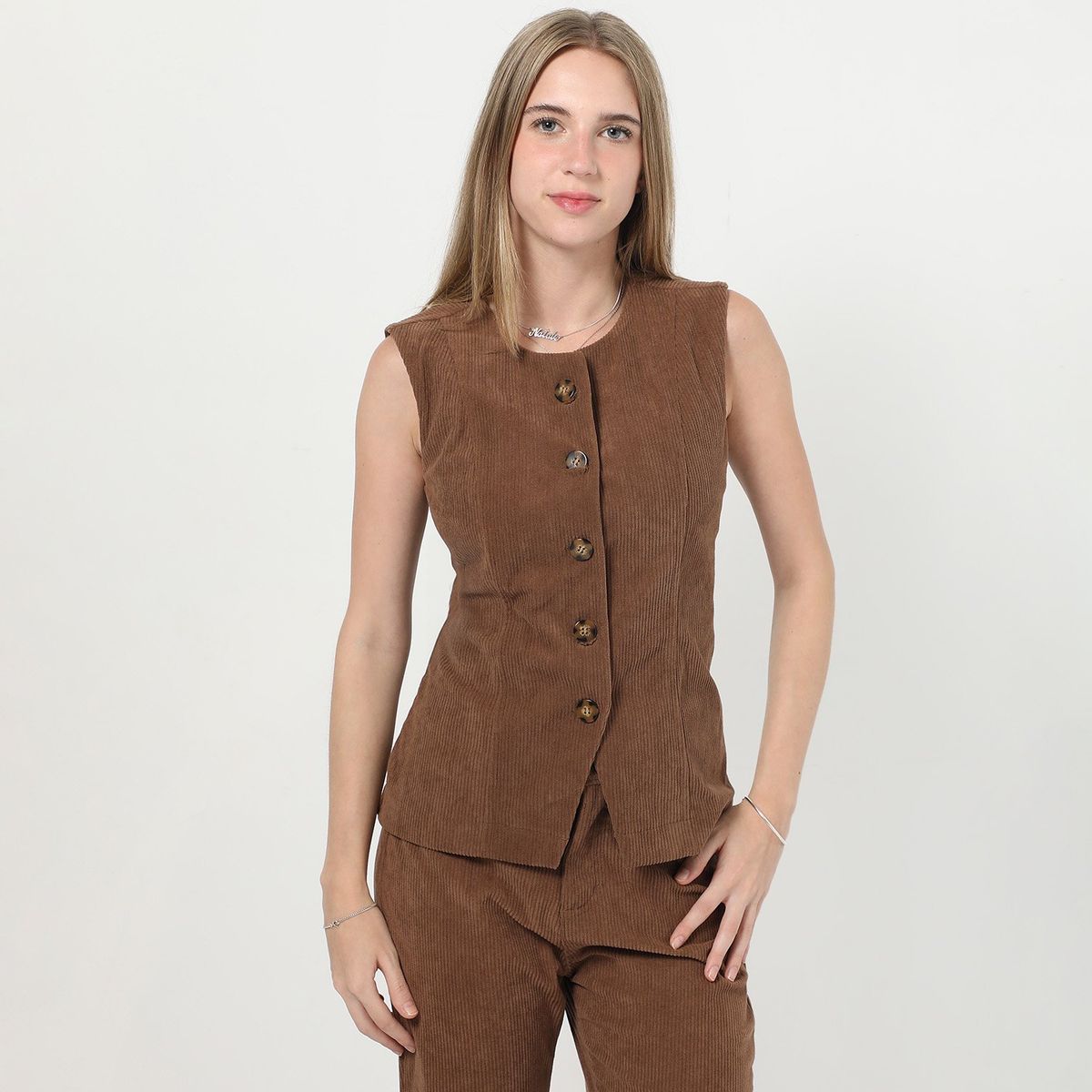 SYBILLA - Chaleco Casual Mujer Sybilla