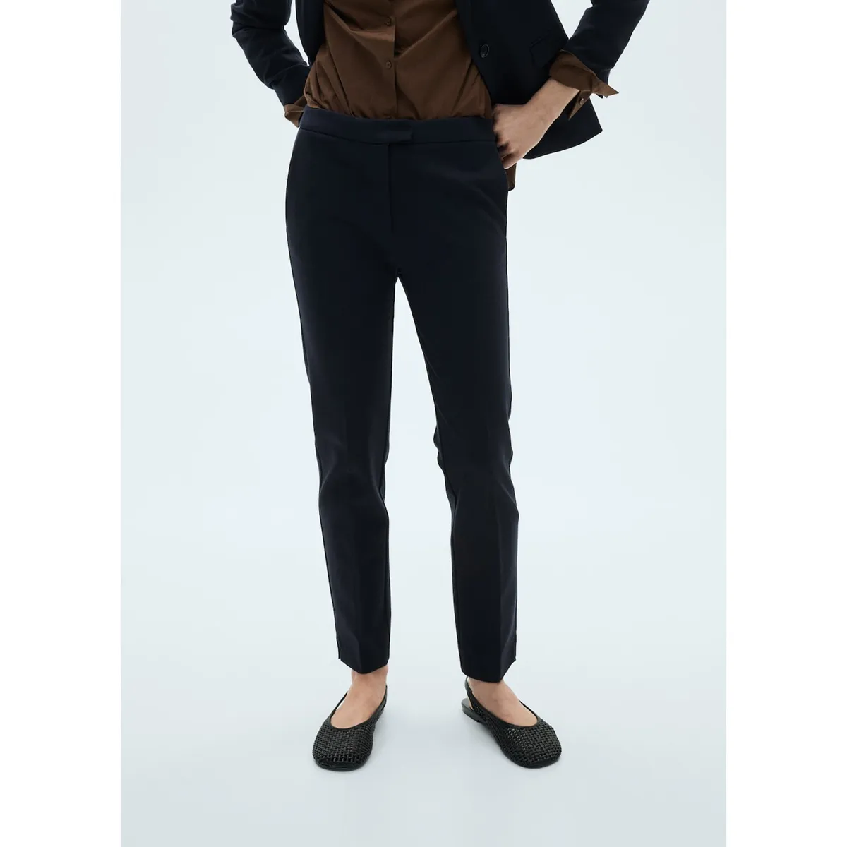 MANGO - Pantalón Casual Mujer Mango