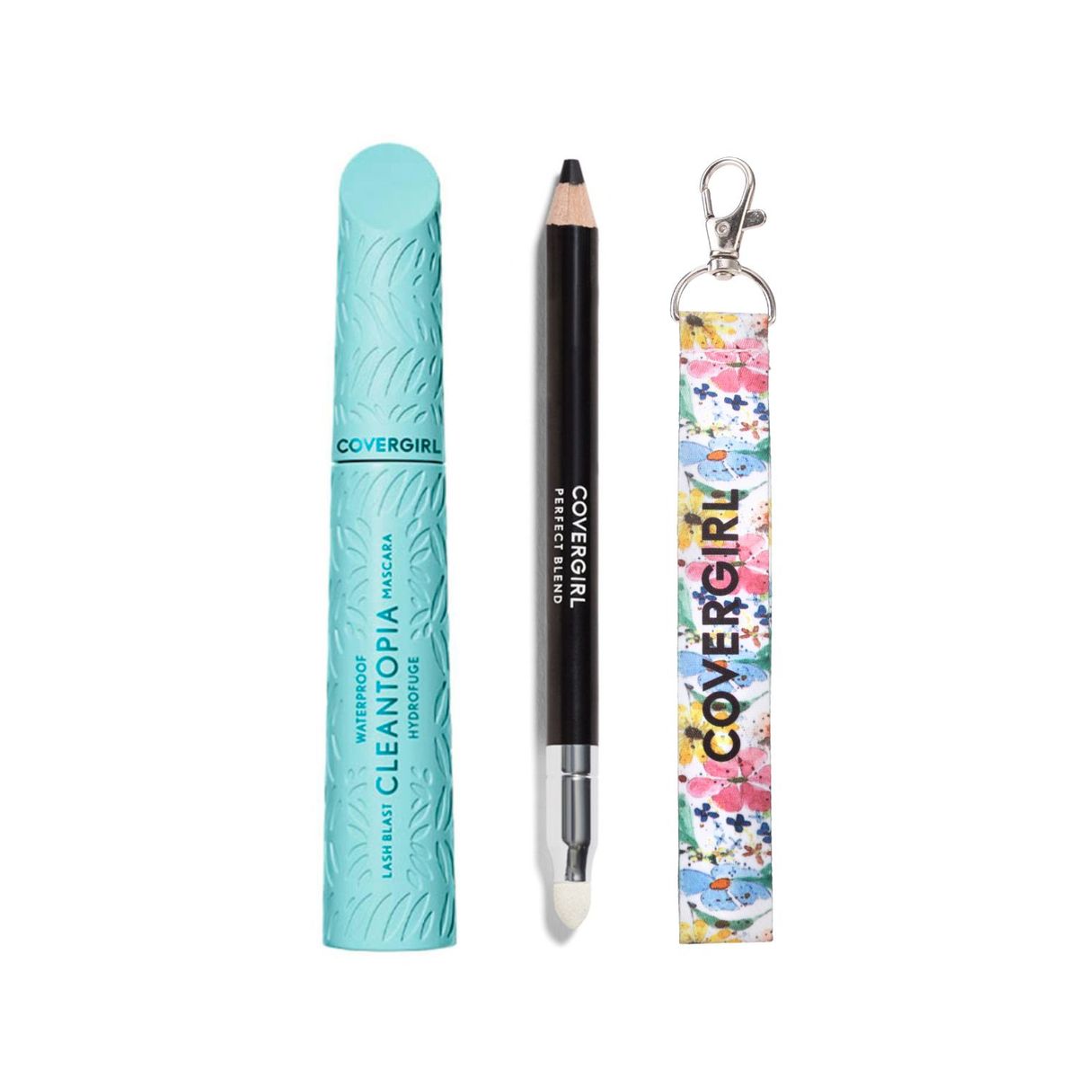 COVERGIRL - Set Máscara De Pestañas Cleantopia Waterproof + Delineador Perfect Blend Black
