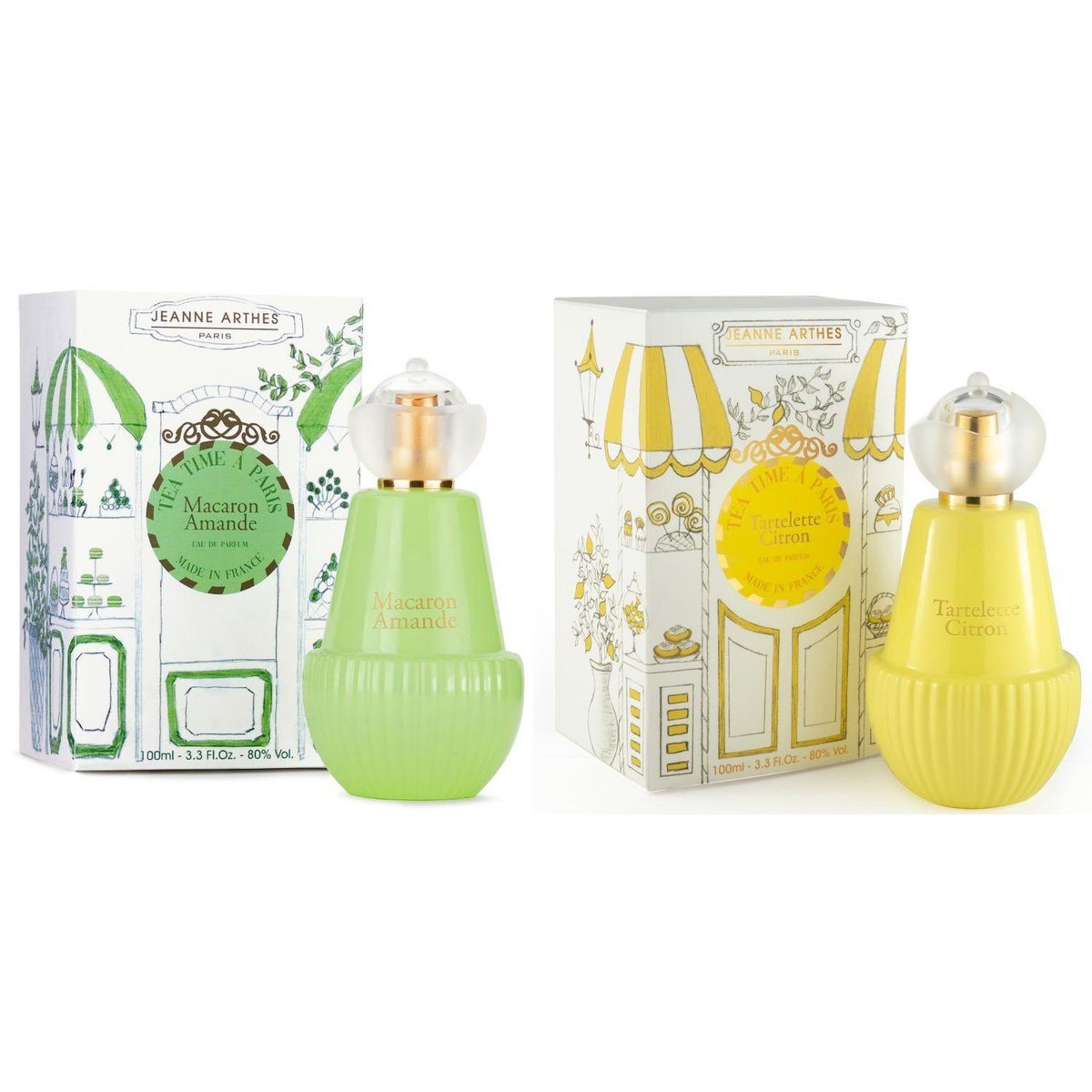 JEANNE ARTHES - Pack French Way Of Life Tea Time Macaron & Tartalette Edp 100ml Mujer