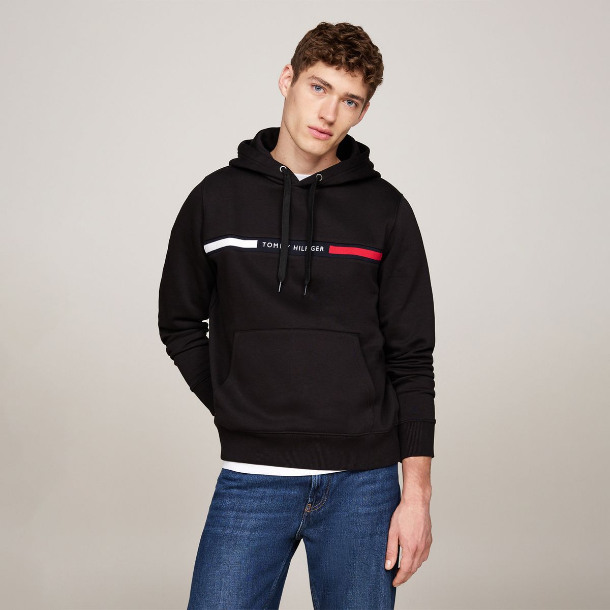 TOMMY HILFIGER - Polera Casual Hombre Tommy Hilfiger