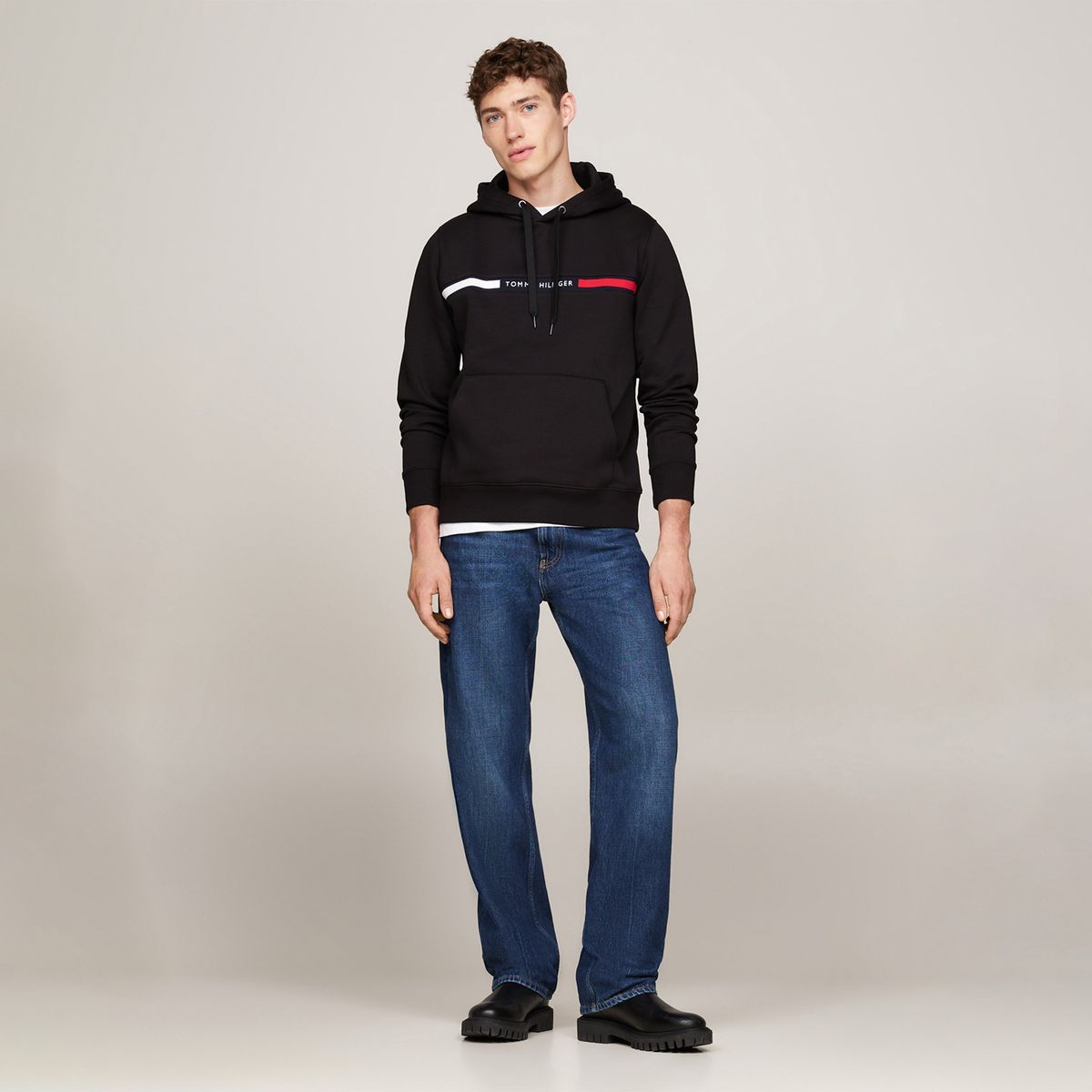 TOMMY HILFIGER - Polera Casual Hombre Tommy Hilfiger