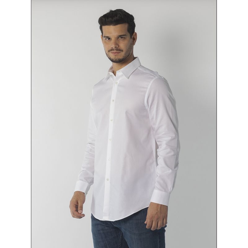 CALVIN KLEIN - Camisa 100% Algodón Casual Hombre Calvin Klein