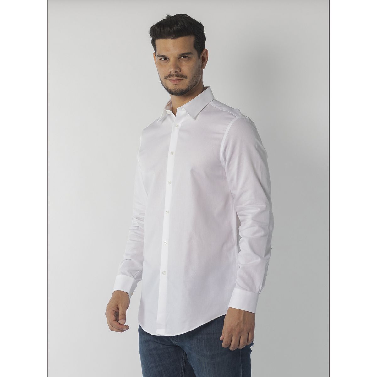 CALVIN KLEIN - Camisa 100% Algodón Casual Hombre Calvin Klein