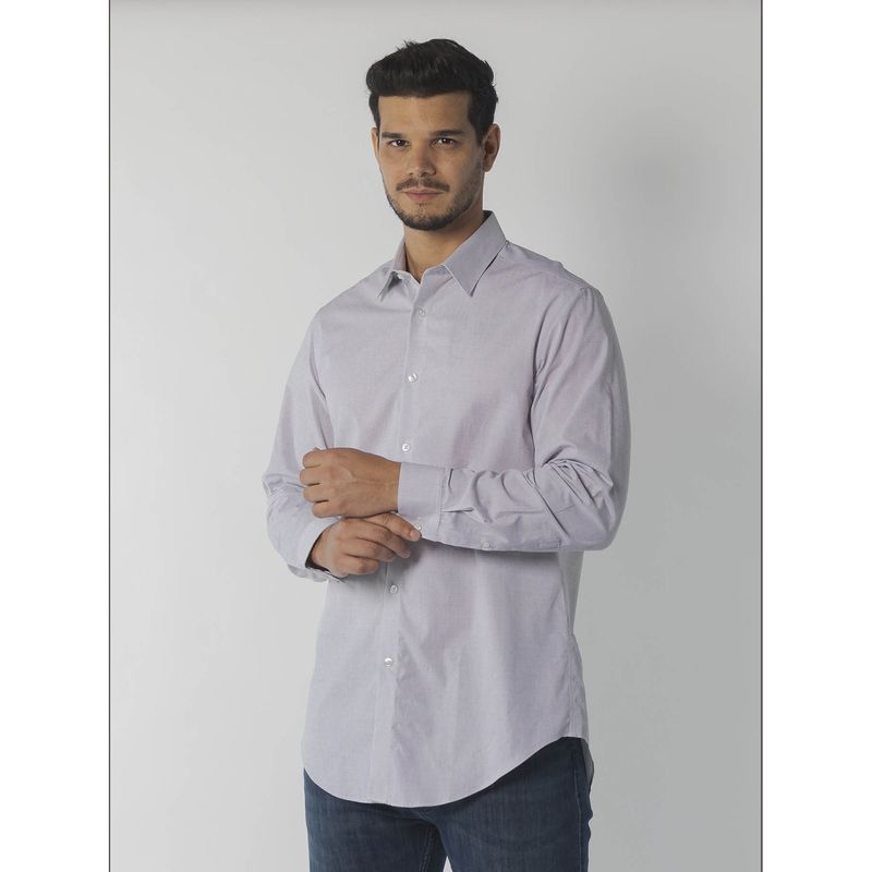 CALVIN KLEIN - Camisa 100% Algodón Casual Hombre Calvin Klein