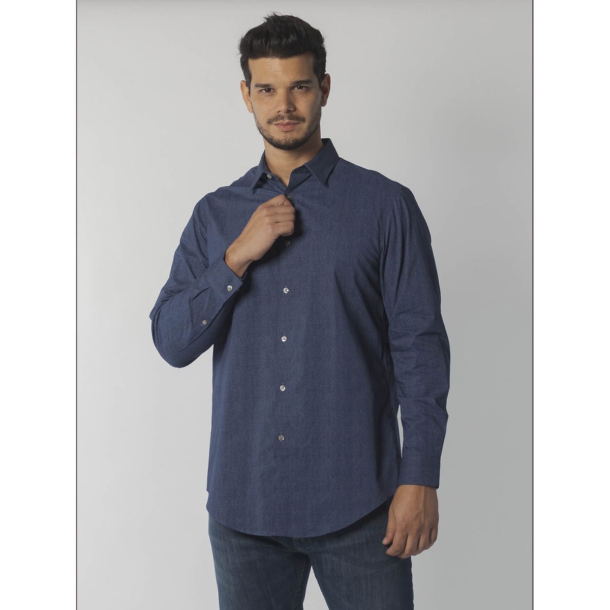 CALVIN KLEIN - Camisa 100% Algodón Hombre Calvin Klein