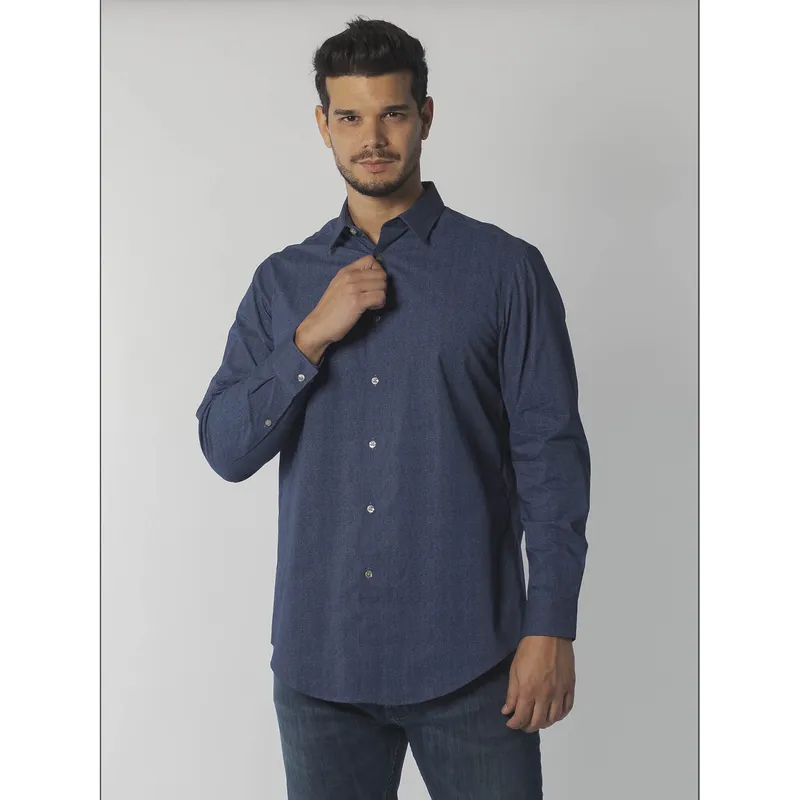 CALVIN KLEIN - Camisa 100% Algodón Hombre Calvin Klein