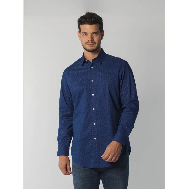 CALVIN KLEIN - Camisa 100% Algodón Hombre Calvin Klein