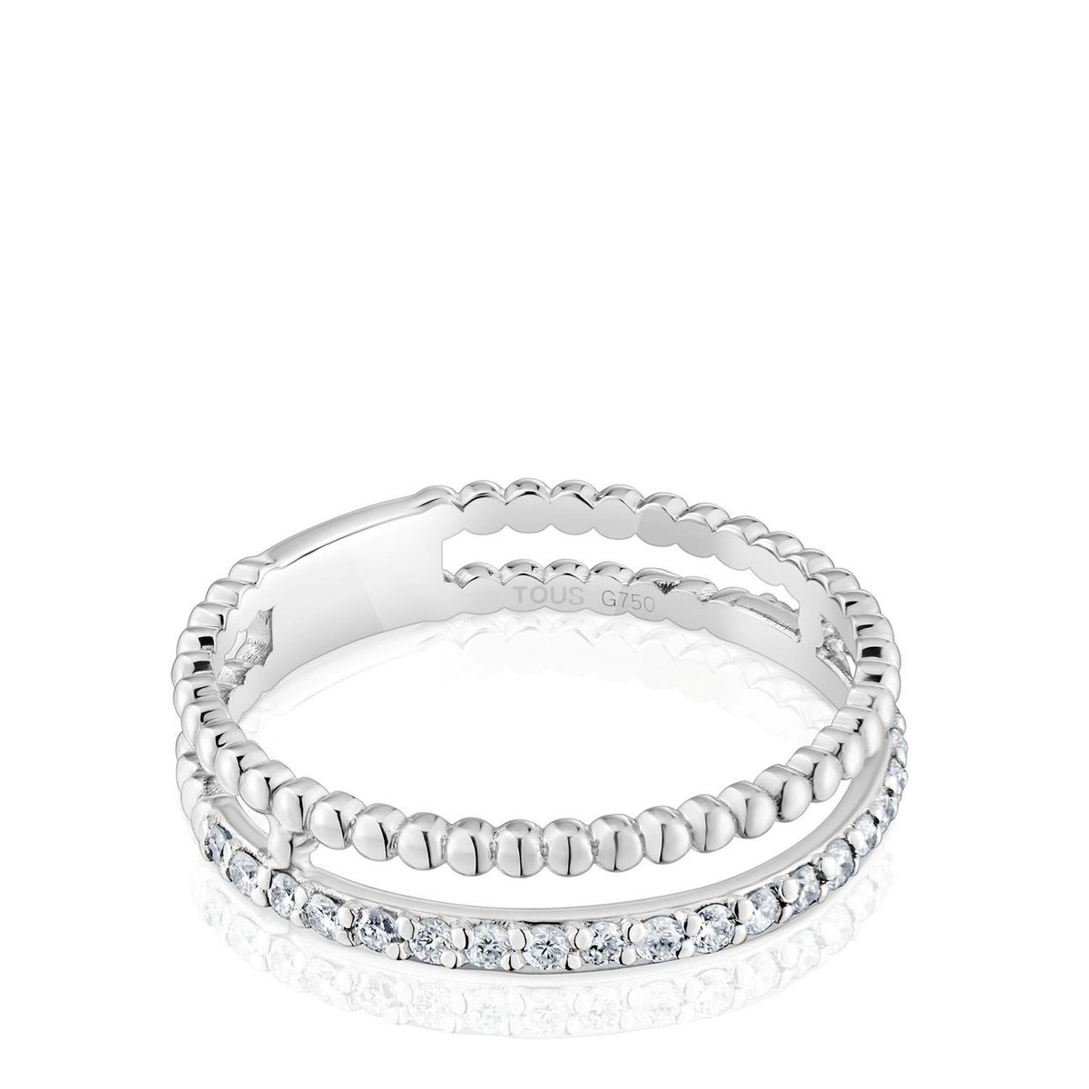 TOUS - Anillo Doble De Oro Les Classiques