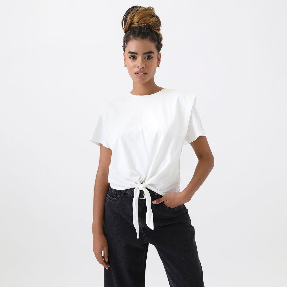 DENIMLAB - Polo Manga Corta 100% Algodón Mujer Denimlab