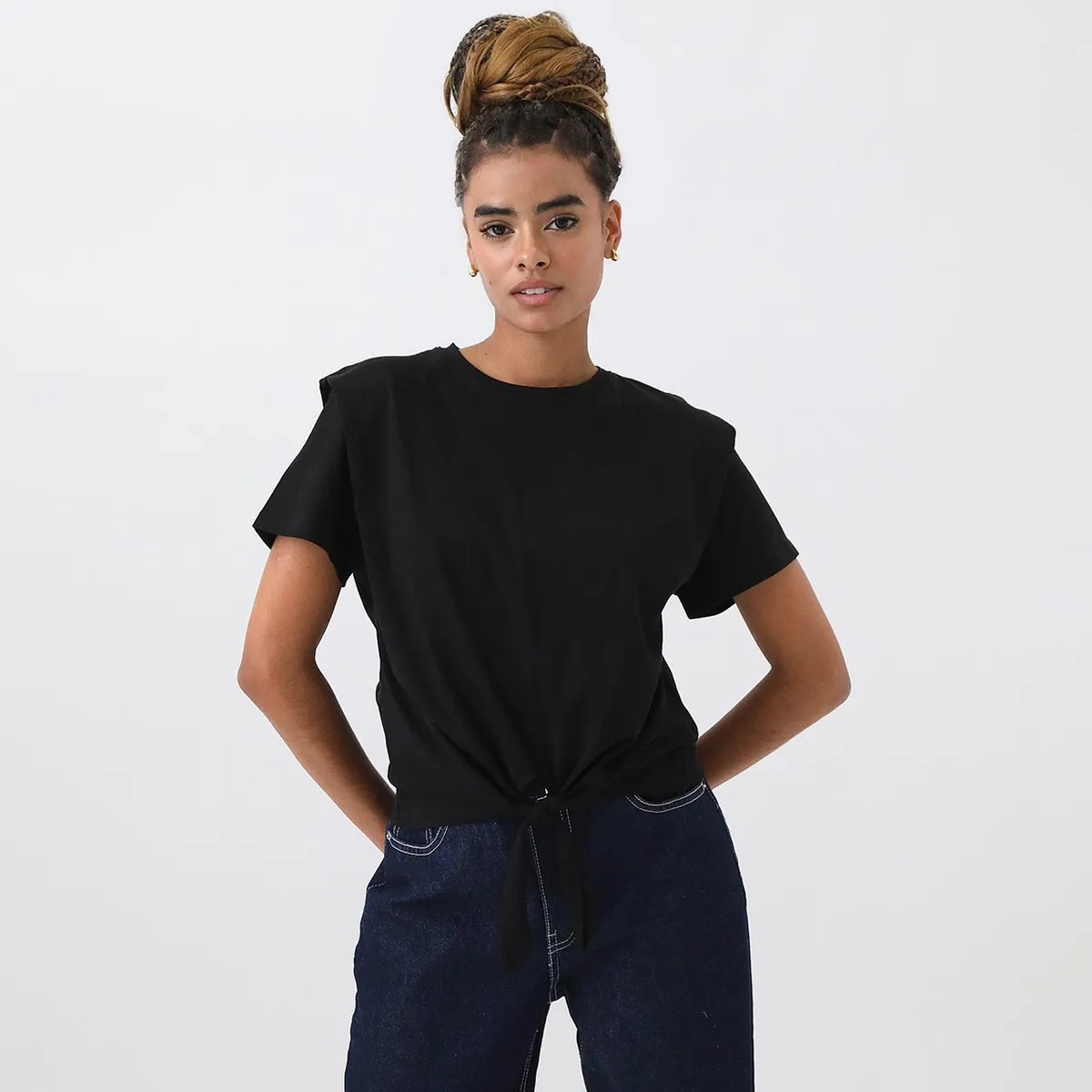 DENIMLAB - Polo Manga Corta 100% Algodón Mujer Denimlab