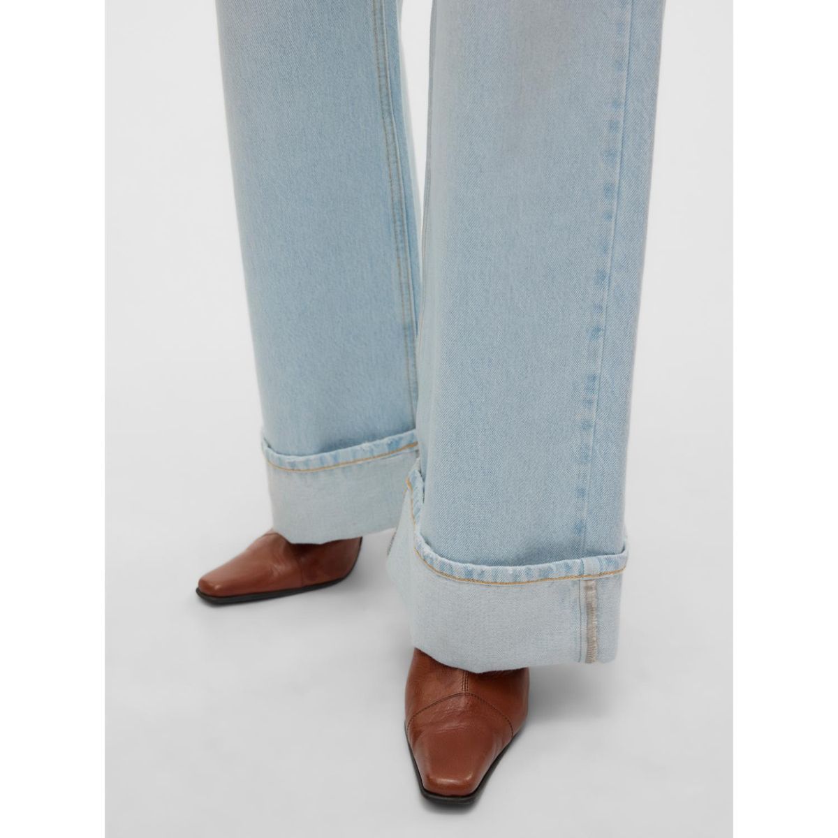 VERO MODA - Jean Wide Leg Tiro Alto Mujer Vero Moda