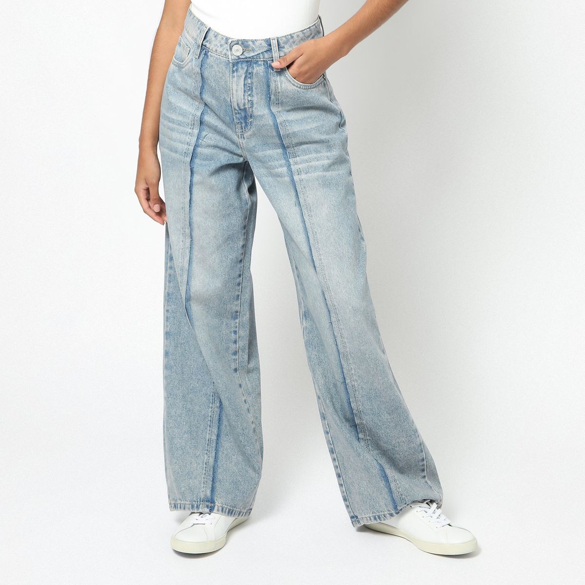 DENIMLAB - Jean Straight Algodón Mujer Denimlab