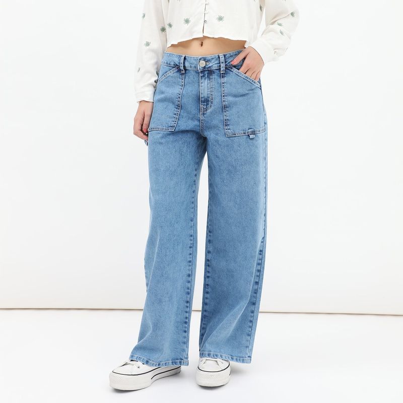 DOO AUSTRALIA - Jean Straight Algodón Mujer Doo Australia