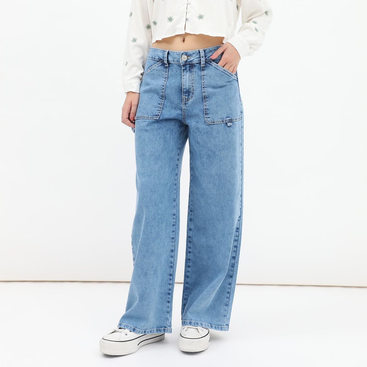 DOO AUSTRALIA - Jean Straight Algodón Mujer Doo Australia